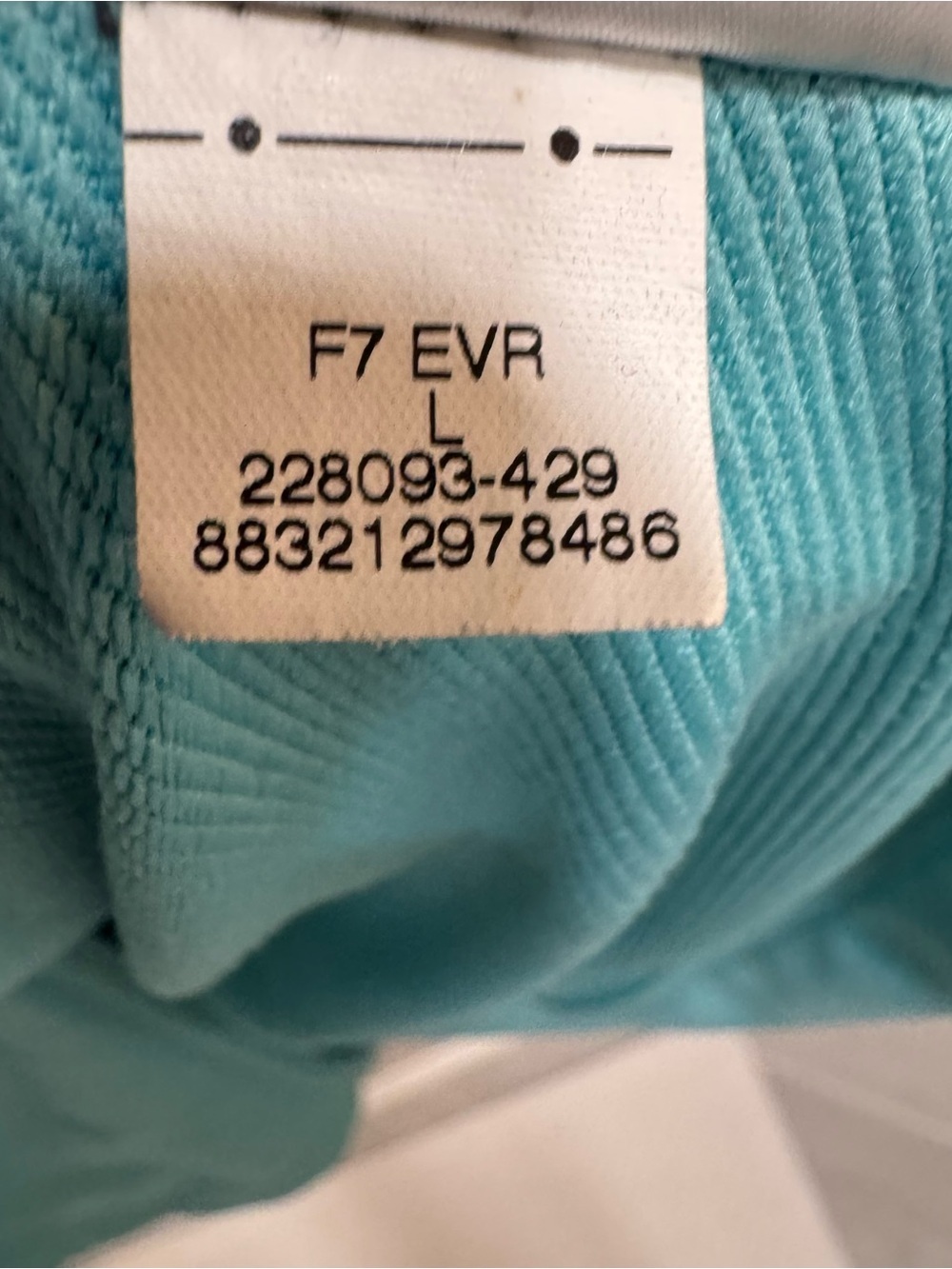 Nike Fit Dry Size L Womens Blue Full Zip Stand Collar Athletic Jacket Gray Tag - Picture 9 of 11